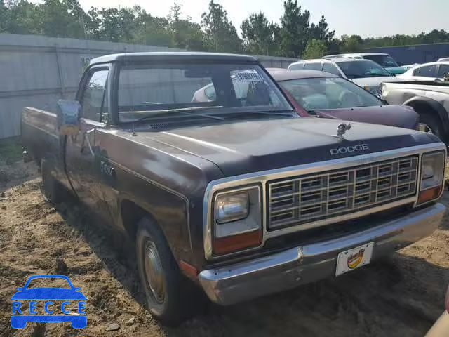 1982 DODGE D-SERIES D 1B7FD14E0CS236392 зображення 0