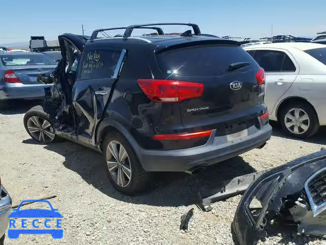 2014 KIA SPORTAGE S KNDPCCA63E7662468 image 2