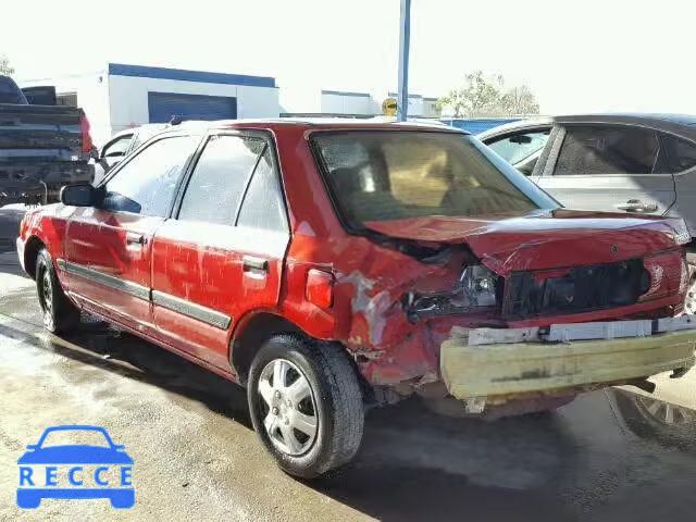 1993 MAZDA PROTEGE DX JM1BG224XP0556021 image 2