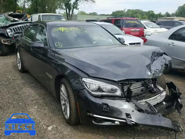 2015 BMW 750 LXI WBAYF8C53FD654464 зображення 0