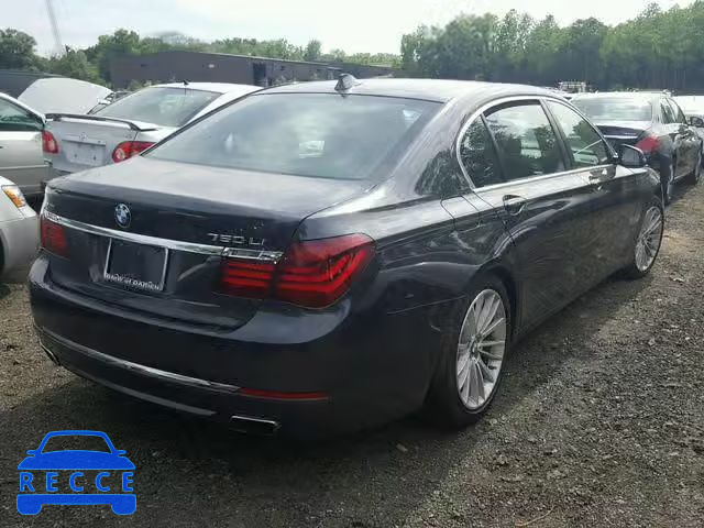 2015 BMW 750 LXI WBAYF8C53FD654464 зображення 3