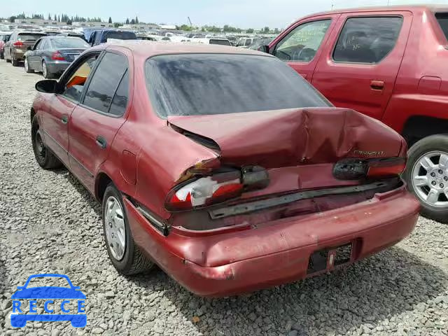 1993 CHEVROLET PRIZM 1Y1SK5389PZ019505 image 2