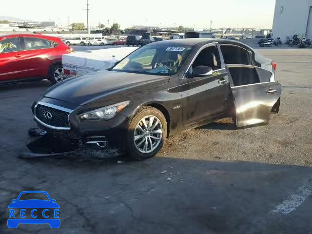 2015 INFINITI Q50 HYBRID JN1AV7AP9FM790638 image 1