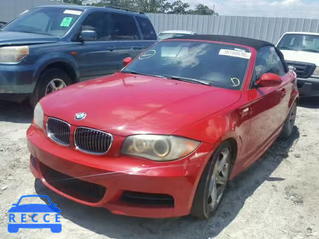 2009 BMW 135 I WBAUN93579VK41212 image 1