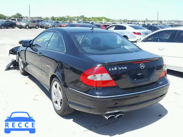 2007 MERCEDES-BENZ CLK 550 WDBTJ72H47F206756 image 2