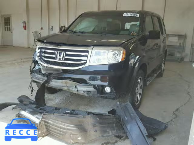 2014 HONDA PILOT EXLN 5FNYF4H72EB024836 image 1