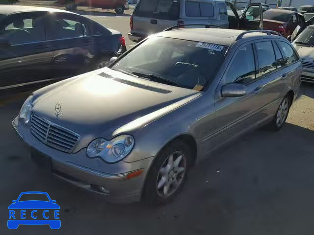 2004 MERCEDES-BENZ C 240 SPOR WDBRH81J34F497858 зображення 1