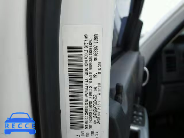 2011 DODGE NITRO SHOC 1D4PU7GX7BW549521 image 9