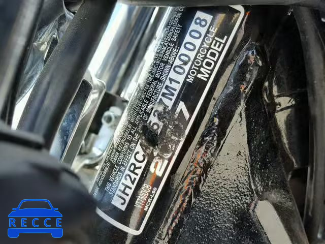 2007 HONDA VT750 DC JH2RC44527M100008 image 9