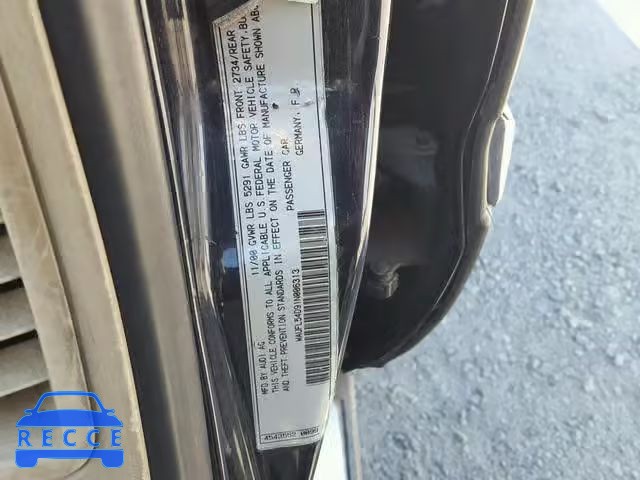 2001 AUDI A8 QUATTRO WAUFL54D91N006313 image 9