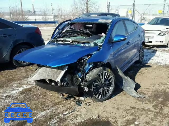 2018 HYUNDAI ELANTRA SP KMHD04LB4JU529236 image 1