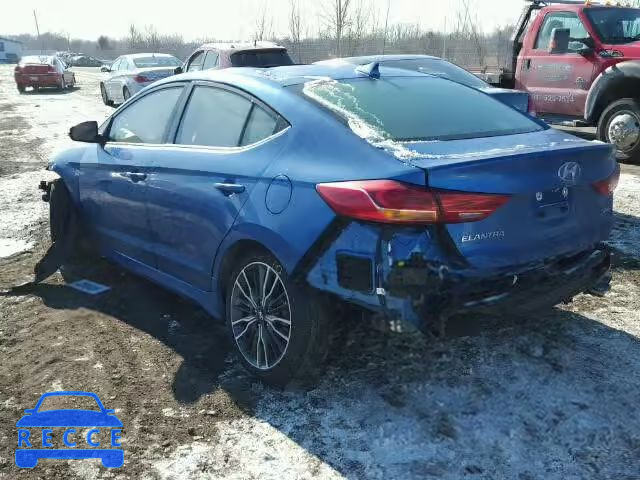 2018 HYUNDAI ELANTRA SP KMHD04LB4JU529236 image 2