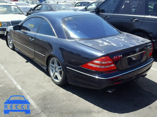 2002 MERCEDES-BENZ CL 55 AMG WDBPJ73J42A020305 зображення 2