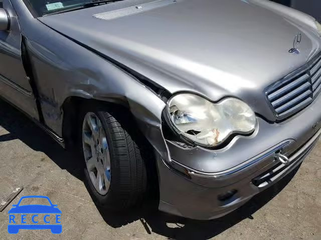 2005 MERCEDES-BENZ C 320 4MAT WDBRF84J35F649995 зображення 8