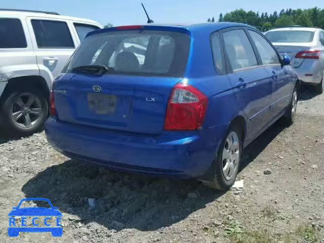 2009 KIA SPECTRA SX KNAFE241595608734 зображення 3