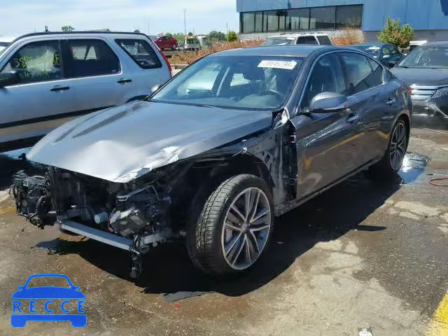 2015 INFINITI Q50 HYBRID JN1AV7AR5FM850464 image 1