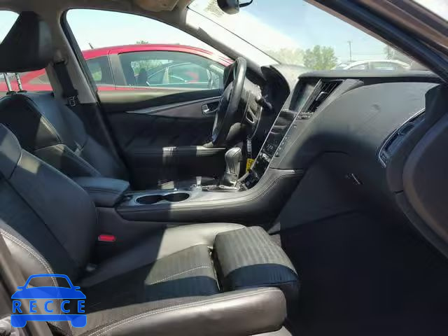 2015 INFINITI Q50 HYBRID JN1AV7AR5FM850464 image 4