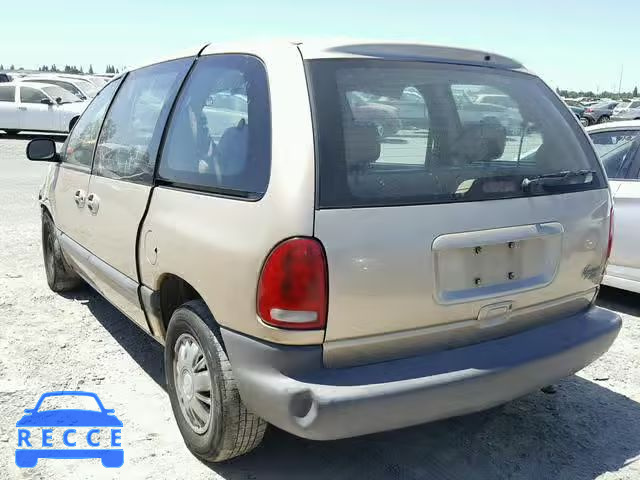 2000 PLYMOUTH VOYAGER SE 1P4GP45R2YB508846 зображення 2