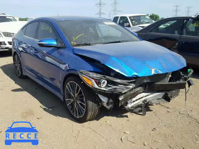2017 HYUNDAI ELANTRA SP KMHD04LBXHU335322 image 0