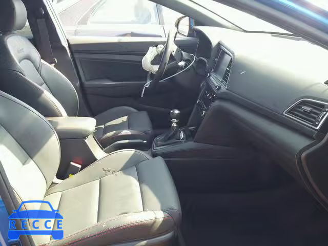 2017 HYUNDAI ELANTRA SP KMHD04LBXHU335322 image 4