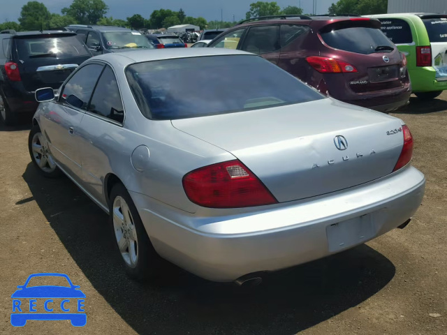 2002 ACURA 3.2CL TYPE 19UYA42652A004407 image 2