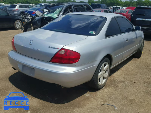 2002 ACURA 3.2CL TYPE 19UYA42652A004407 image 3