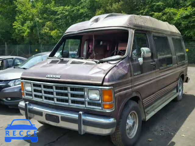 1992 DODGE RAM VAN B2 2B6HB21YXNK128169 зображення 1