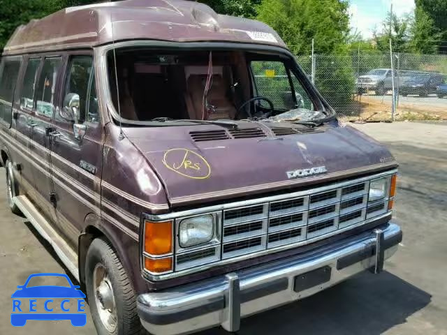1992 DODGE RAM VAN B2 2B6HB21YXNK128169 зображення 8