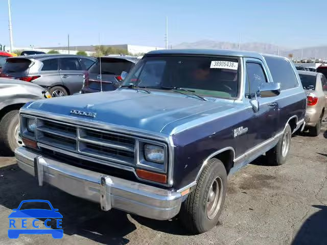 1988 DODGE RAMCHARGER 3B4GD12Y0JM810817 image 1