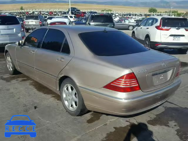 2003 MERCEDES-BENZ S 430 4MAT WDBNG83J93A374575 image 2