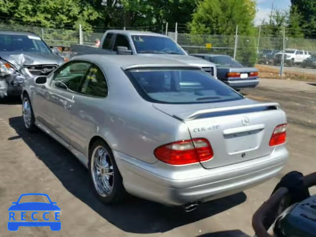 1999 MERCEDES-BENZ CLK 430 WDBLJ70G4XF069263 Bild 2