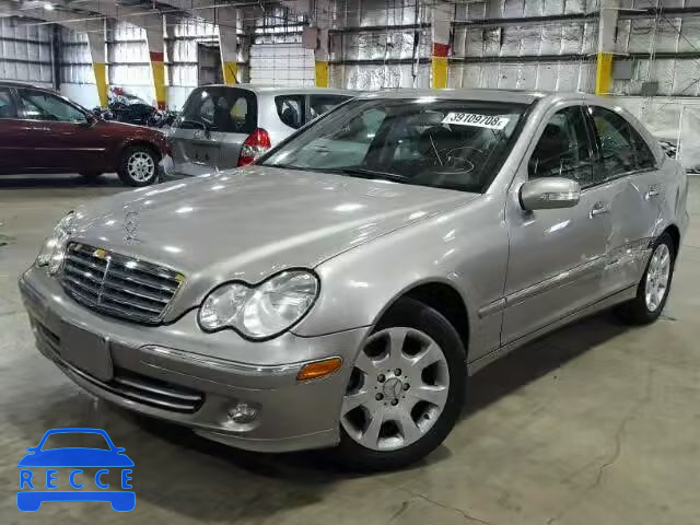 2005 MERCEDES-BENZ C 320 4MAT WDBRF84JX5F702398 зображення 1