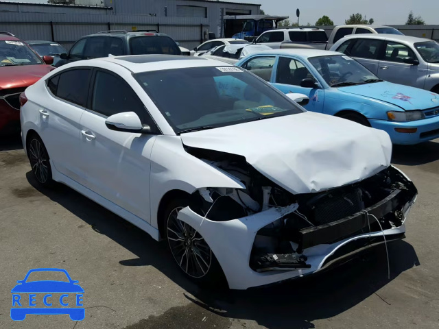 2018 HYUNDAI ELANTRA SP KMHD04LB4JU636898 image 0