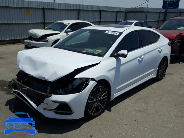 2018 HYUNDAI ELANTRA SP KMHD04LB4JU636898 image 1