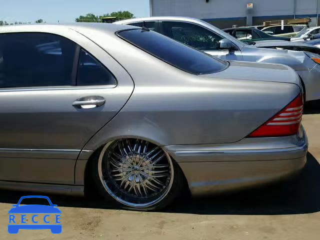 2004 MERCEDES-BENZ S 430 4MAT WDBNG83J54A409002 зображення 9