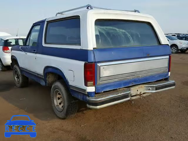 1983 FORD BRONCO U10 1FMEU15Y9DLA45842 image 2