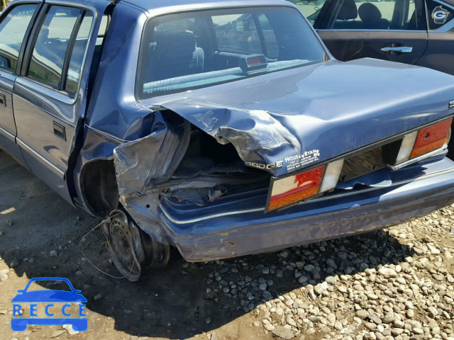 1992 DODGE SPIRIT 1B3XA46K3NF289294 image 8