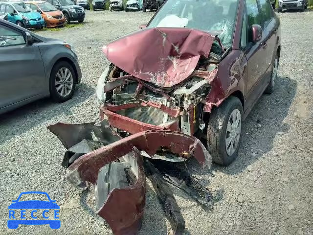 2009 SUZUKI SX4 BASE JS2YC415096200694 image 8