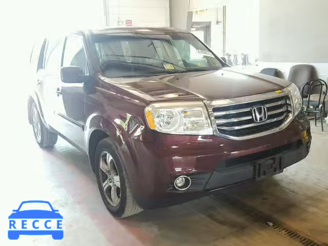 2013 HONDA PILOT EXLN 5FNYF4H74DB056458 image 0