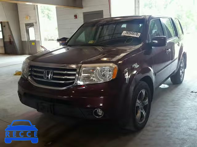 2013 HONDA PILOT EXLN 5FNYF4H74DB056458 image 1