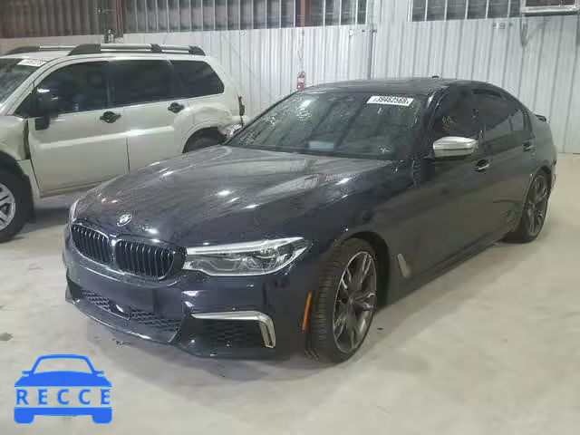 2018 BMW M550XI WBAJB9C56JB286322 зображення 1