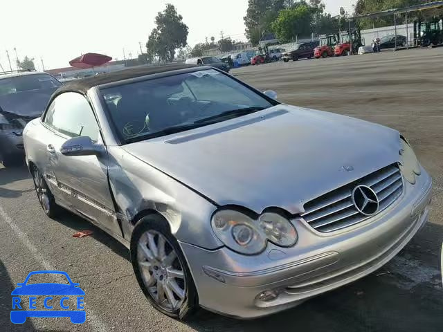 2004 MERCEDES-BENZ CLK 320 WDBTK65G34T017555 зображення 0