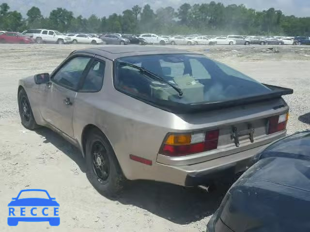 1989 PORSCHE 944 WP0AA0949KN450937 image 2