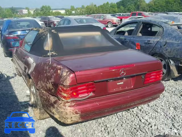 1997 MERCEDES-BENZ SL 500 WDBFA67F1VF154045 image 2