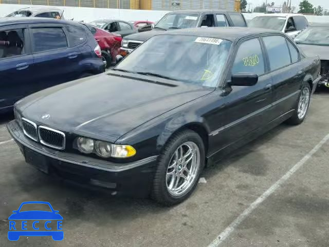 2001 BMW 750 IL WBAGJ03421DD74792 image 1