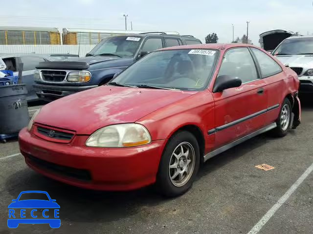 1996 HONDA CIVIC HX 1HGEJ7228TL078380 image 1