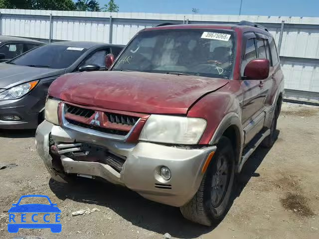 2004 MITSUBISHI MONTERO LI JA4MW51S24J006762 image 1