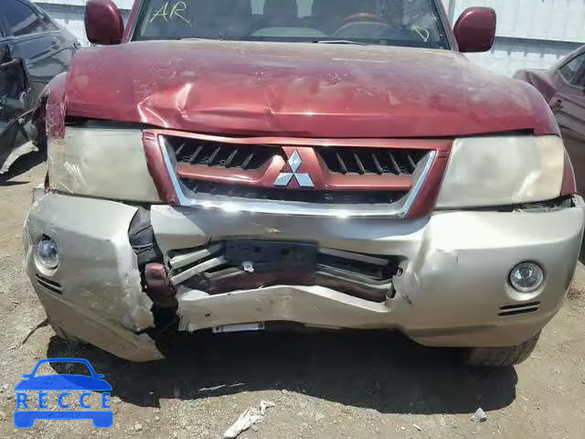 2004 MITSUBISHI MONTERO LI JA4MW51S24J006762 image 8