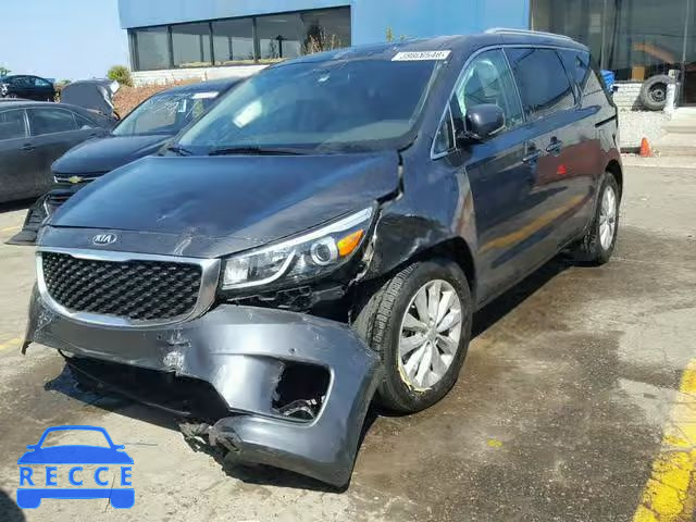 2017 KIA SEDONA EX KNDMC5C12H6263206 зображення 1