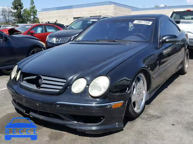 2002 MERCEDES-BENZ CL 55 AMG WDBPJ73J02A019328 image 1